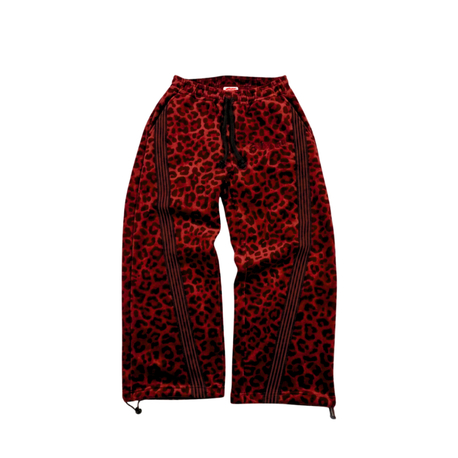Wine Leopard Sweatpants
