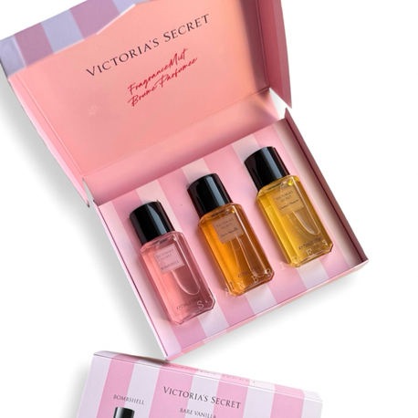 VS İthal Mini Vücut Spreyi Hediye Seti / Coconut Passion-Bombshell -Bare Vanilla