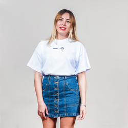 Serigrafi Baskılı Kadın T-shirt 