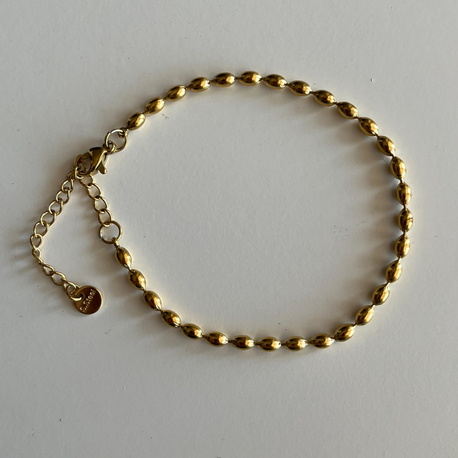çelik gold arpa bileklik 
