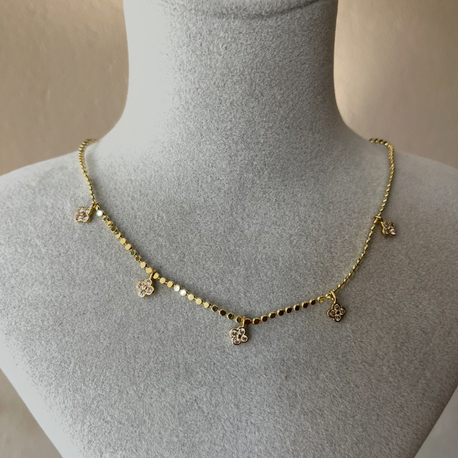 çelik cleef ezme model kolye