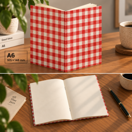 Cep Defter - Caz Pikniği Desen