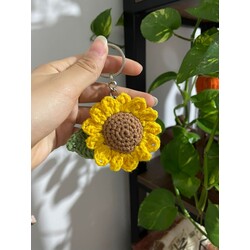 sunflower keychain
