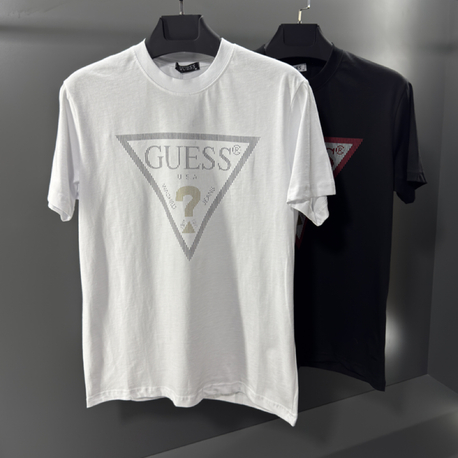 Guess Premium T-Shirt Beyaz