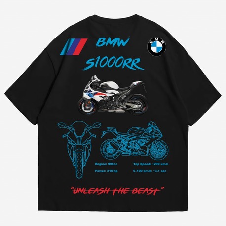 BMS S1000RR Baskılı Premium Tshirt