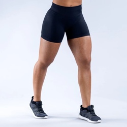 DFYNE Kadın Siyah Seamless Spor Şort