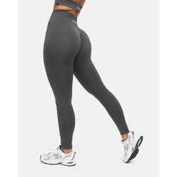 Oace Seamless Yüksek Bel Spor Tayt - Füme