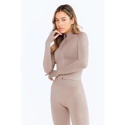 Tala Vizon Seamless Fermuarlı Uzun Kollu Üst - Sportif Şıklık