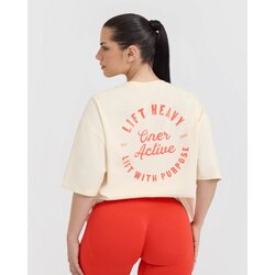 Oneractive oversize yıkama t-shirt