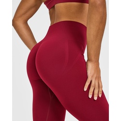 Oner Active Bordo Seamless Spor Tayt