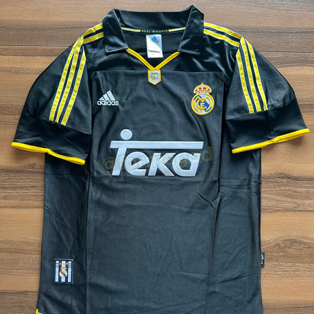 Real Madrid 1999/2000 Retro Premium Kalite Deplasman Forma