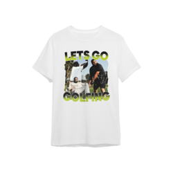 LETS GO GOLFING tee