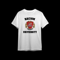 RACISM UNIVERSITY tee
