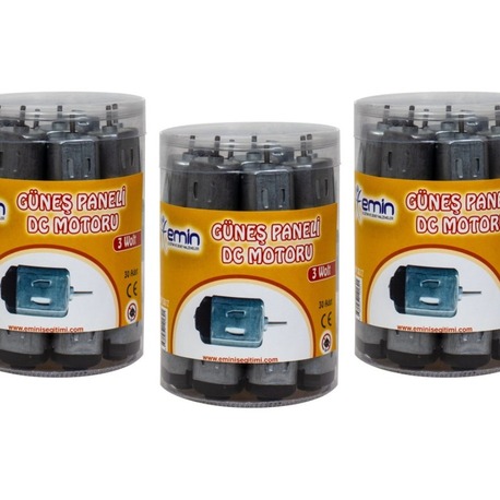 Solar (VARİSTÖR) DC Motor 3 Wolt