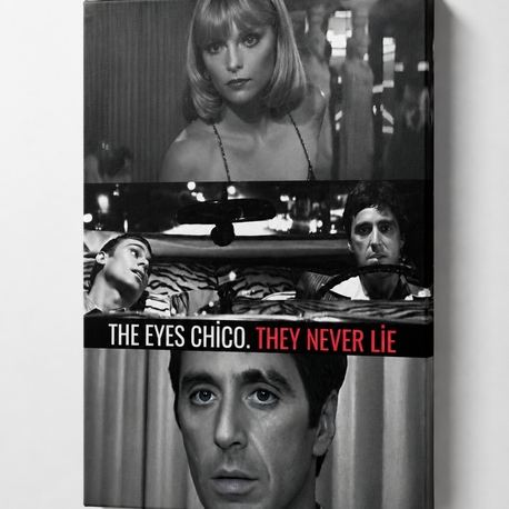 Scarface Sınırlı Üretim Kanvas Tablo