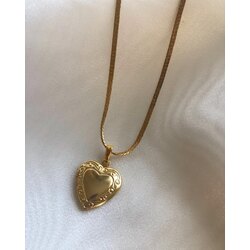 Kişiyeözel yazılı  çelik açılır kapanır love kolye