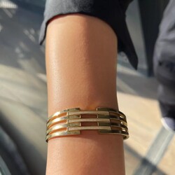 Hermes model kelepçe model bileklik