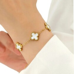 Çelik Van Cleef model bileklik