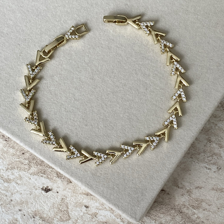 Balık Desen Bileklik | 14k xuping