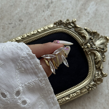 Sallantılı Markiz Kesim Küpe 