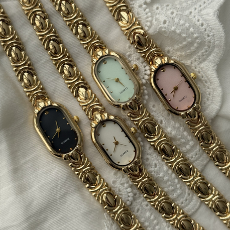 Ofilia Vintage Saat | Çelik