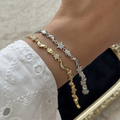 Mini Manifest Bileklik | 14k vip