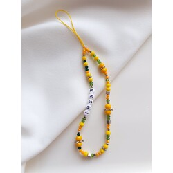 Swarovski Taşlı Ekshi Telefon Charm