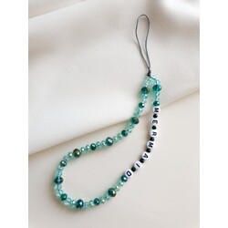 Mermaid Swarovski Taşlı Telefon Charm