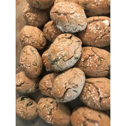 Glutensiz Mayasız Kuru domates zeytinli poğaça (Yarım kg)