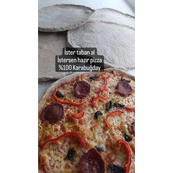 %100 Karabuğday Pizza Tabanı 1 ad.