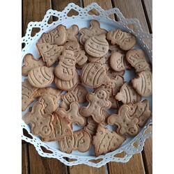 Glutensiz Rafine Şekersiz Yılbaşı Kurabiyesi (150 Gr)