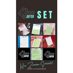 Taktikdefter Set