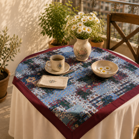 Patchwork Harmony - 82*82 cm Runner