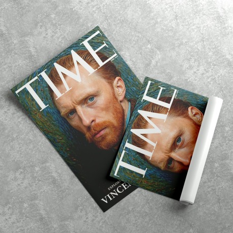 Time Dergisi Van Gogh Posteri
