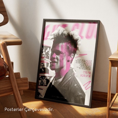 Tyler Durden Tasarım Poster
