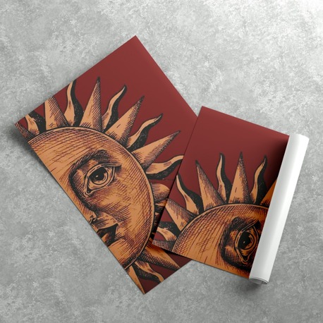 Tarot Kartı Güneş Poster