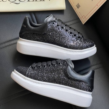 Alexander McQueen Siyah Simli