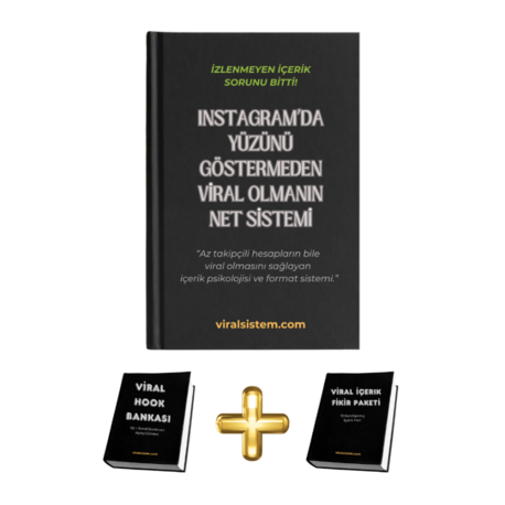 ​INSTAGRAM'DA YÜZÜNÜ GÖSTERMEDEN VİRAL OLMANIN NET SİSTEMİ