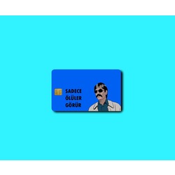 Kurtlar Vadisi Pala kart kaplama sticker