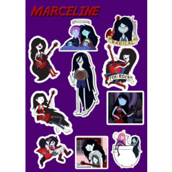 Marceline sticker seti