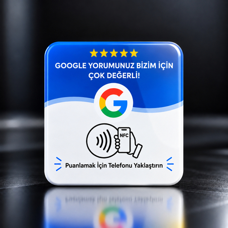 Google NFC Yorum Kartı