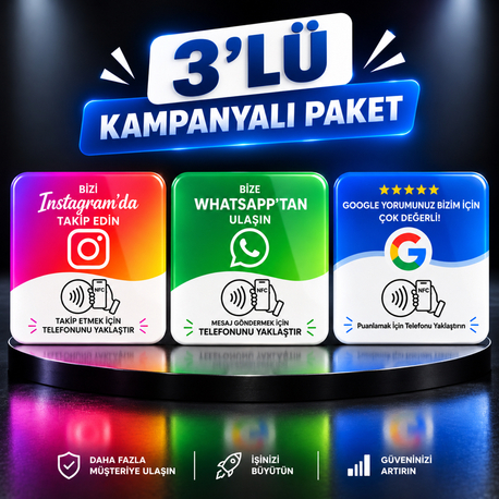3'lü NFC Paketi - Avantaj Paketi