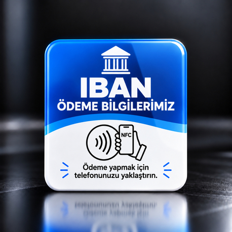 IBAN Bilgi NFC Kartı
