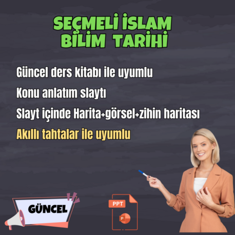SEÇMELİ İSLAM BİLİM TARİHİ KONU ANLATIM SLAYTI