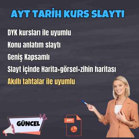 AYT TARİH KURS SLAYTI