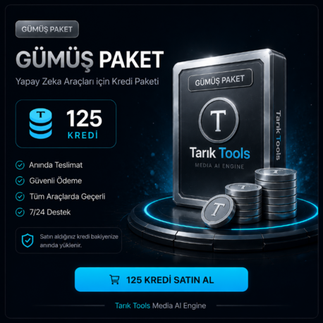 Tarık Tools - 125 Kredi Gümüş Paketi (Anında Teslimat E-PIN)
