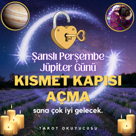 Şanslı Perşembe | Jüpiter Günü Kısmet Kapısı Açma Reiki Çalışması