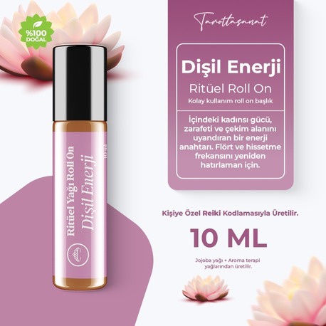 TarottaSanat Ritüel Roll On - Dişil Enerji