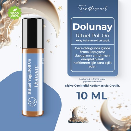 TarottaSanat Ritüel Roll On - Dolunay