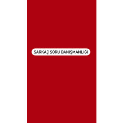 Sarkaç tek soru danışmanlığı 